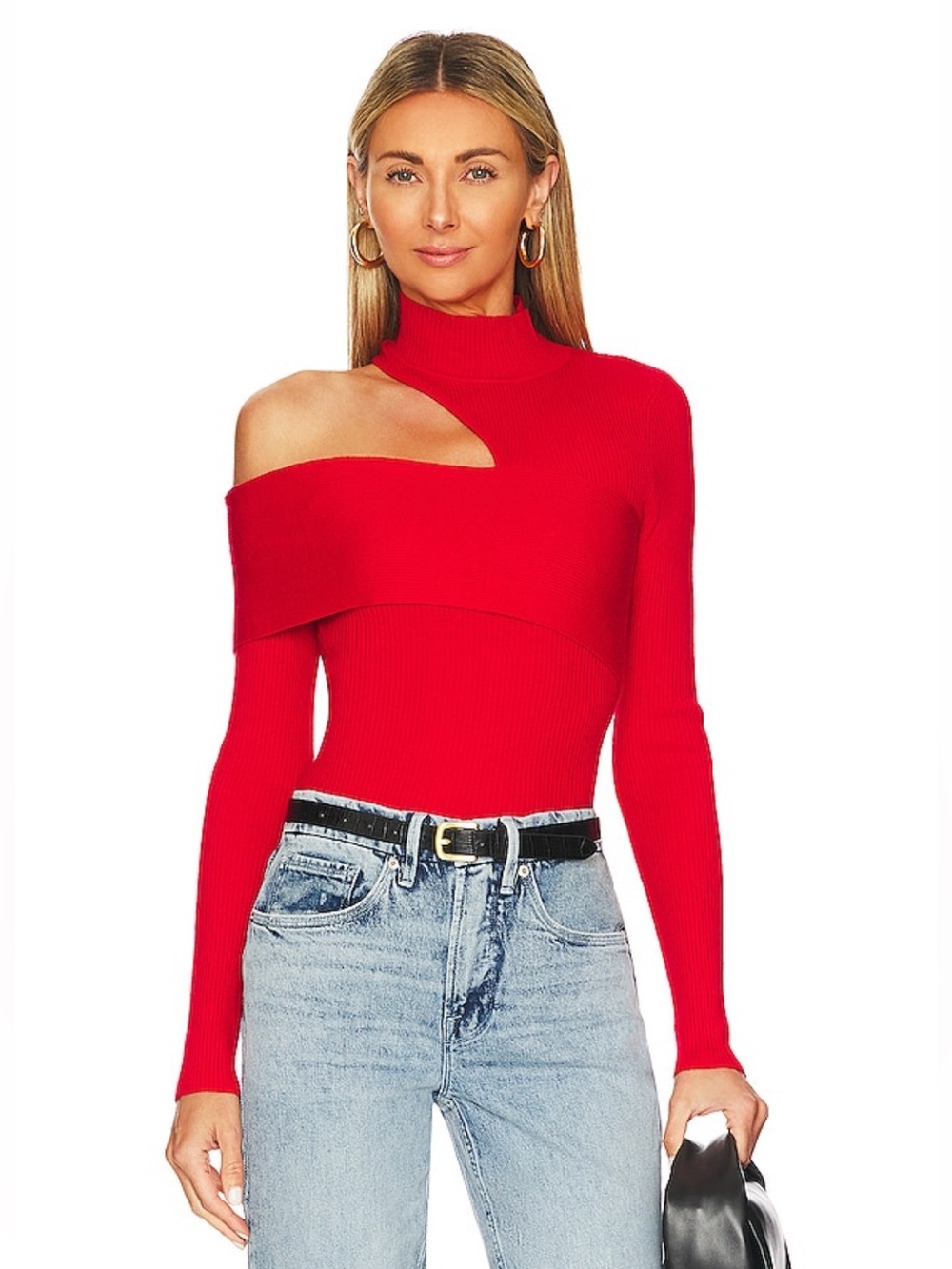 NWT! NBD Kiera Sweater in Red